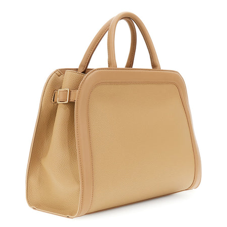 TOTE IN MATERIALE SINTETICO EFFETTO PELLE GRANOSA