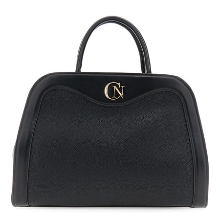 TOTE IN MATERIALE SINTETICO EFFETTO PELLE GRANOSA