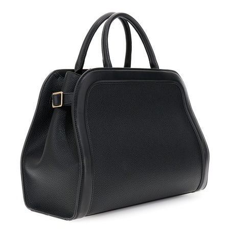 TOTE IN MATERIALE SINTETICO EFFETTO PELLE GRANOSA