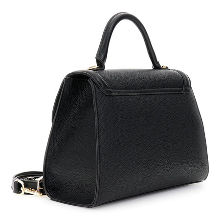 BORSA A MANO CON PATTINA IN SINTETICO EFFETTO PELLE GRANOSA