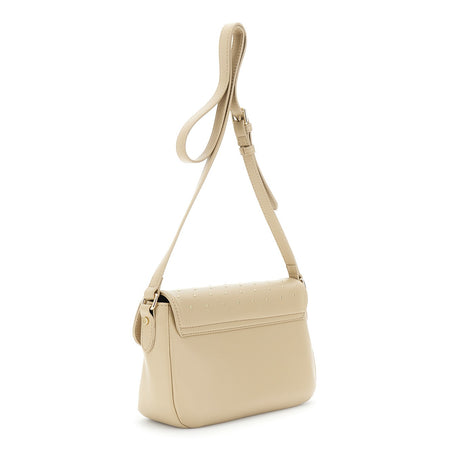 BORSA A MANO IN SINTETICO EFFETTO PELLECON APPLICAZIONE DI MICROBORCHIE