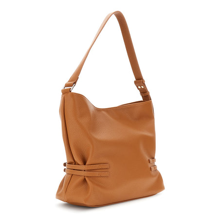 SACCA IN MATERIALE SINTETICO EFFETTO PELLE CON GRANA