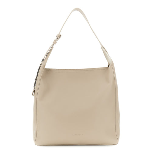 SACCA MORBIDA SFODERATA IN MATERIALE SINTETICO EFFETTO PELLE GRANOSO