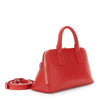 BORSA A MANO TRAPEZIOIDALE IN SINTETICOEFFETTO PELLE CON ZIP GRANDE