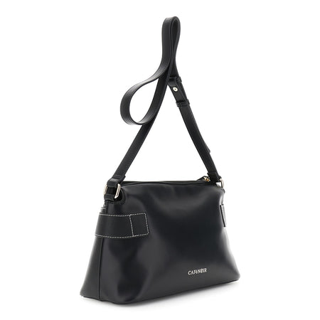 TRACOLLA IN SINTETICO EFFETTO PELLE CONACCESSORIO IN METALLO SU PASSANTE