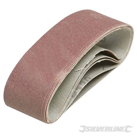 Nastri abrasivi 40 x 305 mm in ossido di alluminio per levigatrici offerta silverline freeshipping - Eternal Brico