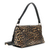 BORSA A SPALLA CON PATTINA IN SINTETICOEFFETTO PELLE STAMPA LEOPARDO