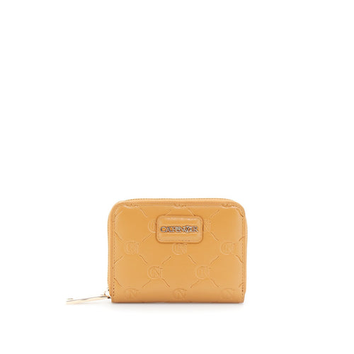 PORTAFOGLIO IN SINTETICO EFFETTO PELLE CON STAMPA ALL OVER