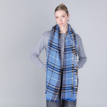 SCIARPA A QUADRI MADRAS