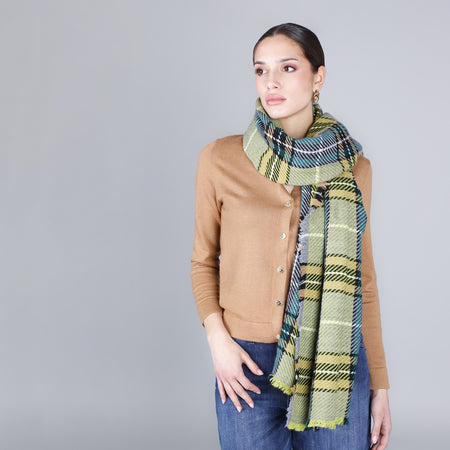 SCIARPA A QUADRI MADRAS