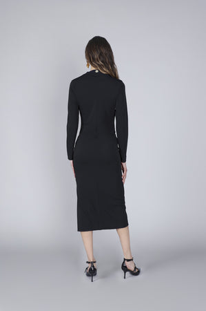 ABITO CON INCRESPATURA DAVANTI