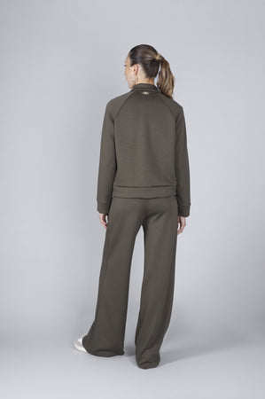 FELPA CROPPED IN SCUBA