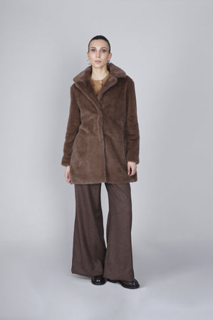 CAPPOTTO SIMILPELLICCIA
