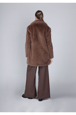 CAPPOTTO SIMILPELLICCIA