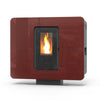 Thermorossi Termostufa a Pellet SlimQuadro Idra Cristallo 14,3 kW
