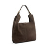 Frau Shopper in morbido suede t.moro B831