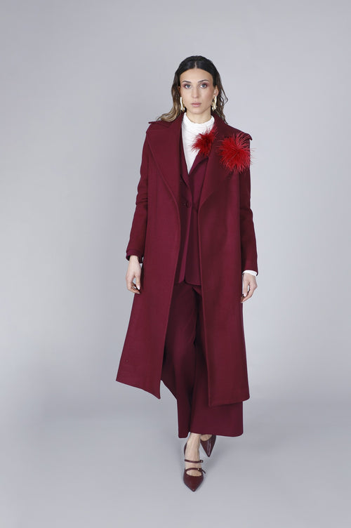 CAPPOTTO LUNGO TIPO VESTAGLIA