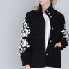 CAPPOTTO CORTO MANICHE RICAMATE