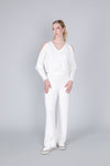 PANTALONE PALAZZO IN MAGLIA