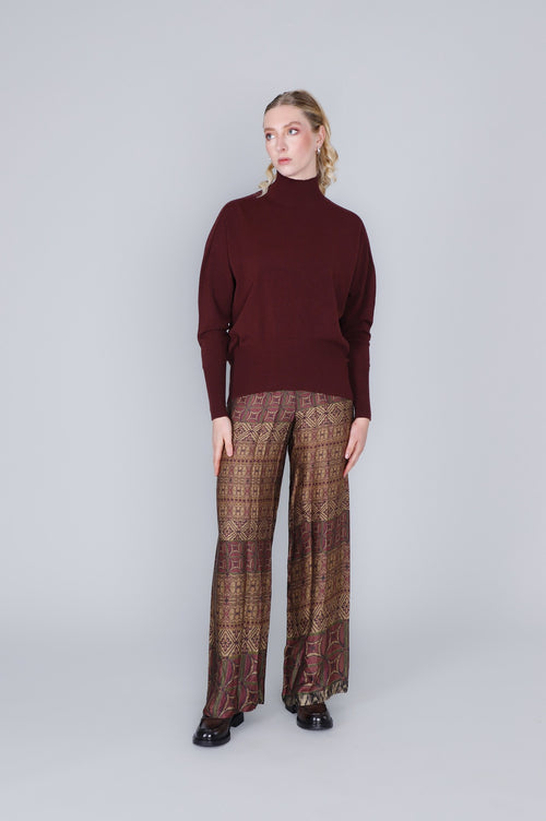 MAGLIA OVERSIZE COLLO ALTO