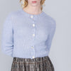 CARDIGAN CON PAILETTES E BOTTONI GIOIELLO