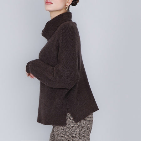 MAGLIONE COLLO A CIAMBELLA COSTA INGLESE