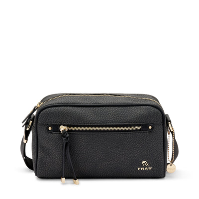 Frau borsa in materiale tecnico nero B854