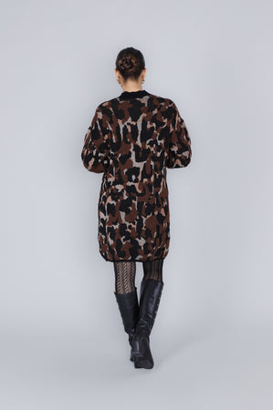 MINIABITO LAVORAZIONE JACQUARD ANIMALIER