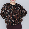 MAGLIA GIROCOLLO JACQUARD ANIMALIER