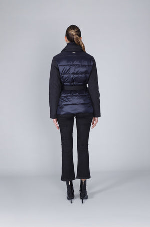 GIUBBINO BIMATERIALE