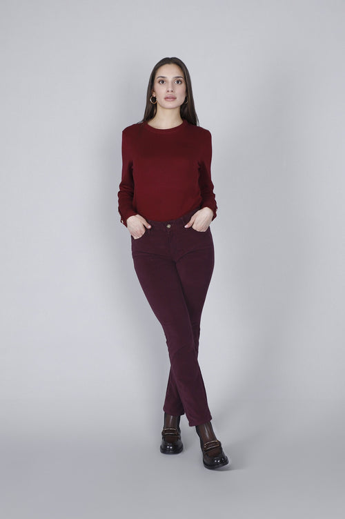 PANTALONE SLIM TINTO CAPO