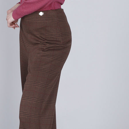 PANTALONE PALAZZO TESSUTO JACQUARD