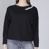 T SHIRT MANICA LUNGA CON APPLICAZIONE STRASS