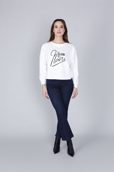 TSHIRT MANICA LUNGA LE CLUB NOIR