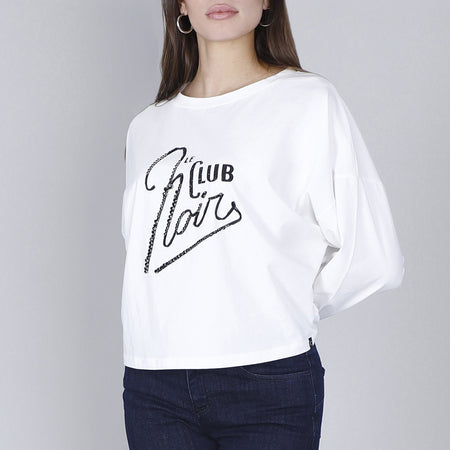 TSHIRT MANICA LUNGA LE CLUB NOIR