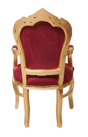 Biscottini Poltrona stile francese Luigi XVI in legno massello di faggio