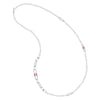 Collana lunga MORELLATO donna 1930 cat-eye rosa - 100 cm