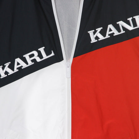 KARL KANI Giacca a Vento Uomo Retro Block Navy/red/white da uomo