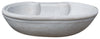 Biscottini Lavandino in marmo bianco L62xPR46xH18 cm Vasca realizzata completamente