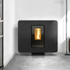 Thermorossi Termostufa a Pellet SlimQuadro Idra Stone 14,3 kW