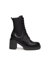 Nero Giardini anfibi donna in pelle nero I411963D100