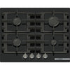 Bosch Piano Cottura Incasso Gasvetro Temper. 4zone 60cm Nero Pnp6b6k40