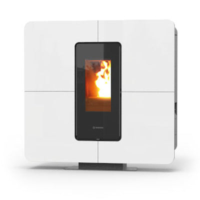 Thermorossi Termostufa a Pellet SlimQuadro Idra Maxi 21,9 kW