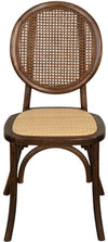 Biscottini Sedia Thonet in legno massello e seduta in rattan