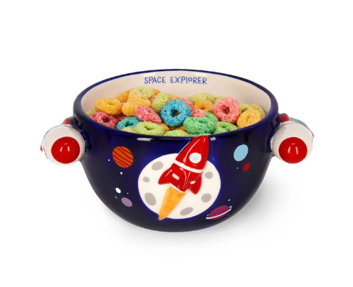 Tazza in Gres per Cereali - Buongiorno! Tema Space