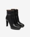 Nero Giardini tronchetti donna in pelle nero I514520DE100