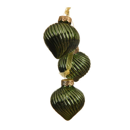 Pendaglio a forma di goccia decorazione per albero di natale