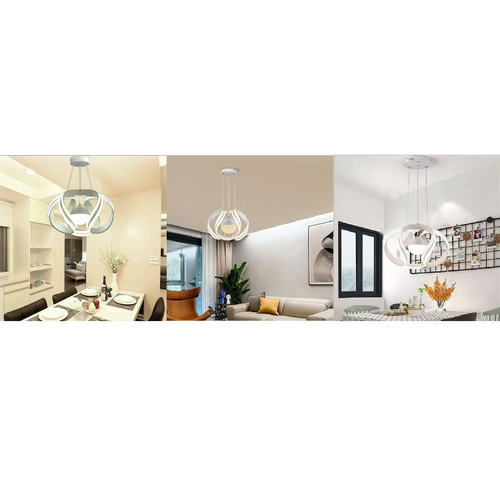 Lampadario Soffitto Sfera Moderno Led 78w Lampada Luce Calda Fredda Naturale B21