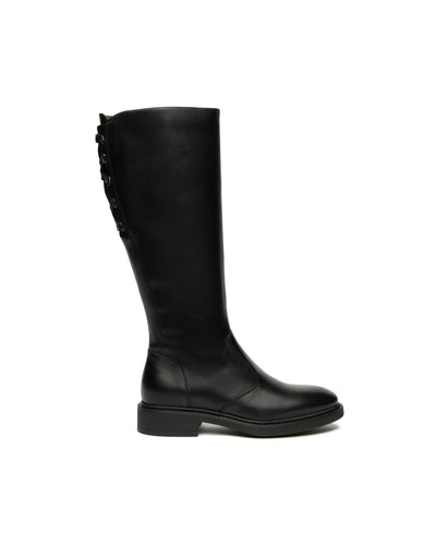 Nero Giardini stivali donna in pelle nero I514710D100