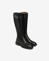 Nero Giardini stivali donna in pelle nero I514713D100